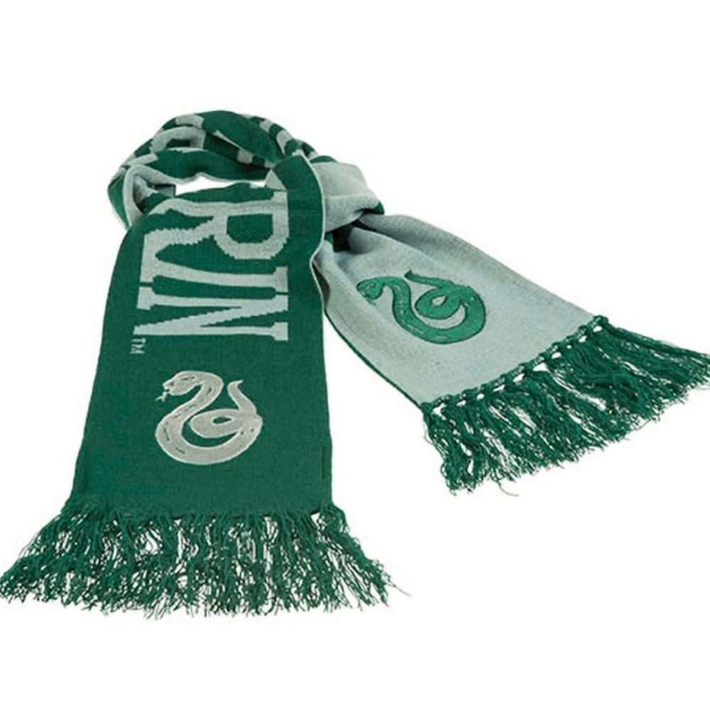 UNIVERSAL STUDIOS 🧣 Slytherin Reversible Scarf